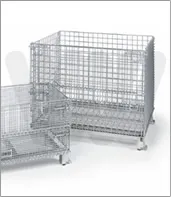 Industrial Wire Container Warehouse Storage Equipment